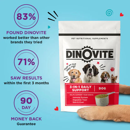 Dinovite for Multi Dog Homes - 90 Day Supply