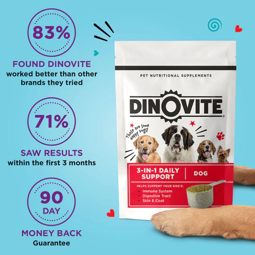 Dinovite for Multi Dog Homes - 90 Day Supply