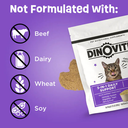 90 Day Supply  Dinovite for Cats