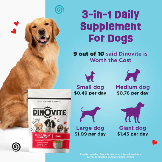 Dinovite for Multi Dog Homes - 90 Day Supply